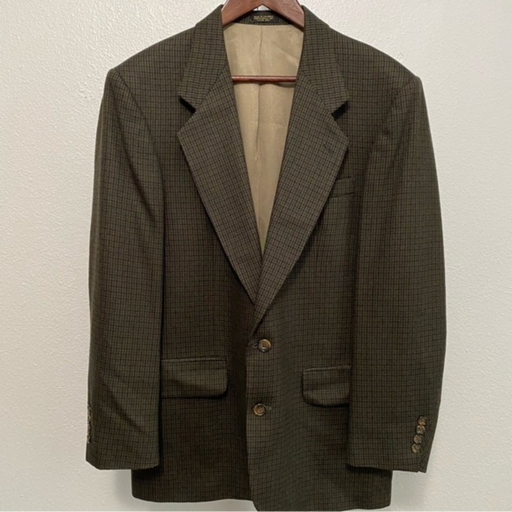 Vintage Oscar de la Renta Blazer Sport Coat Mens Old Money Academia Tailored